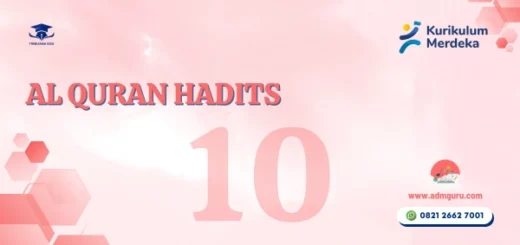 Modul Ajar Al Quran Hadis Kelas 10 KBC