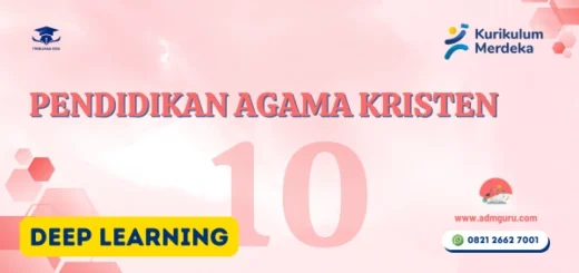 Modul Ajar PAK Kelas 10 Deep Learning
