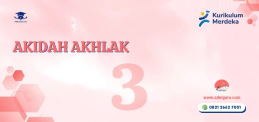Modul Ajar Akidah Akhlak Kelas 3 KBC lengkap dengan Prota, Prosem, CP, ATP, KKTP, LKPD dll. Untuk 2 semester