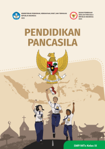 Pendidikan Pancasila BS KLS IX Cover